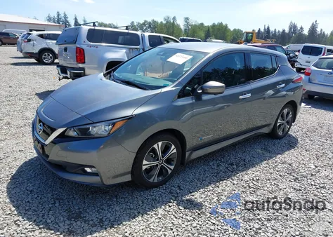 2019 Nissan Leaf Sl Plus из США, поврежденный, VIN 1N4BZ1CP5KC320287